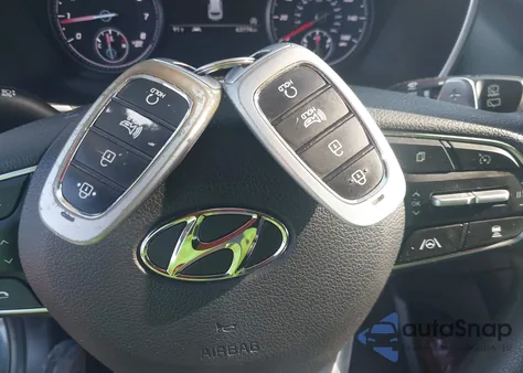 2021 Hyundai Santa Fe Sel z USA, uszkodzony, nr VIN 5NMS24AJ6MH350403